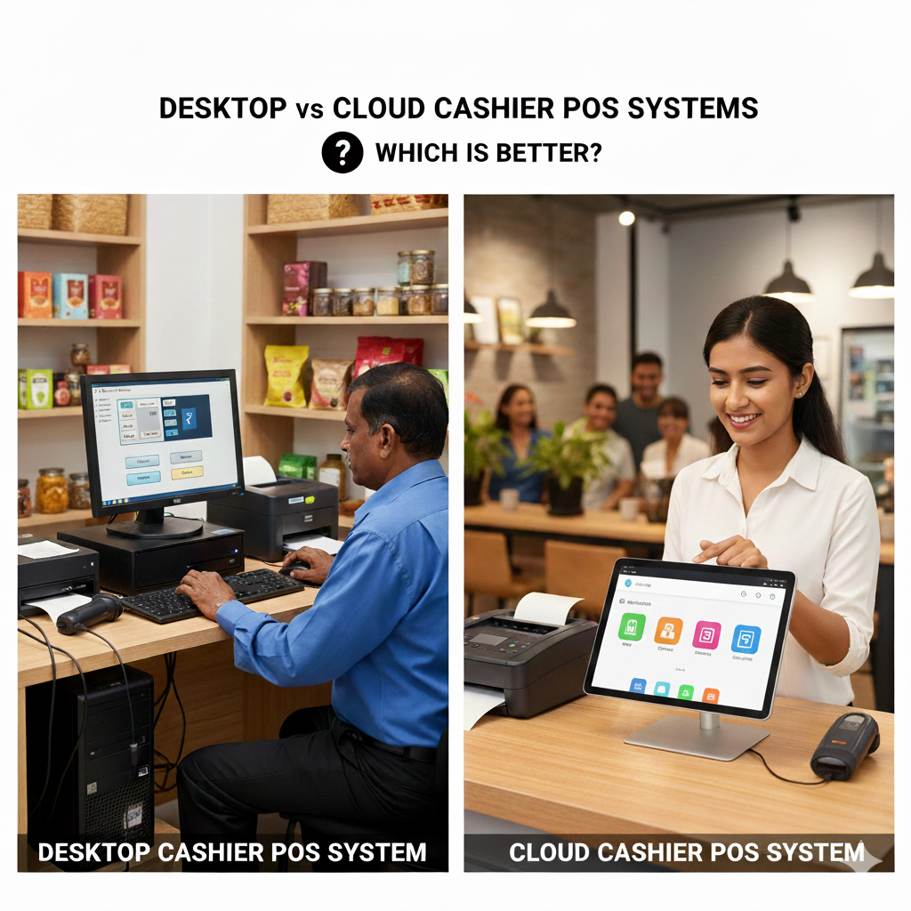 Desktop vs Cloud Cashier POS Systems comparison for Sri Lankan businesses