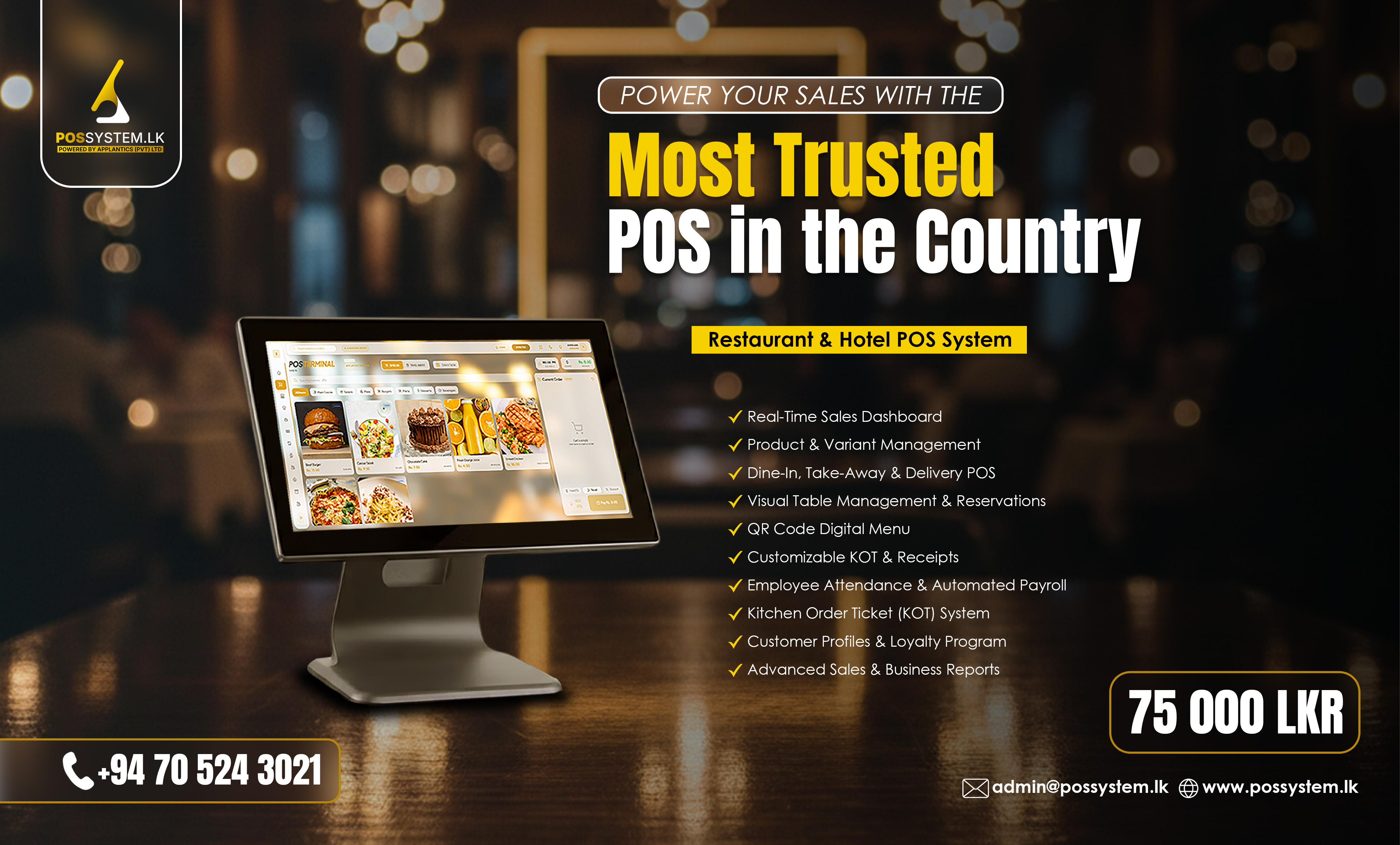Restaurant POS System Pricing and Features