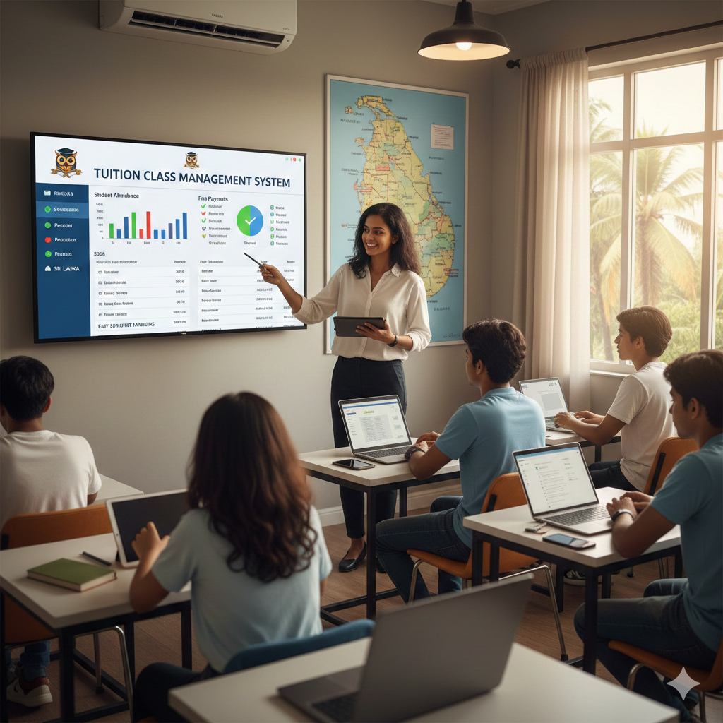 Tuition Class Management System in Sri Lanka