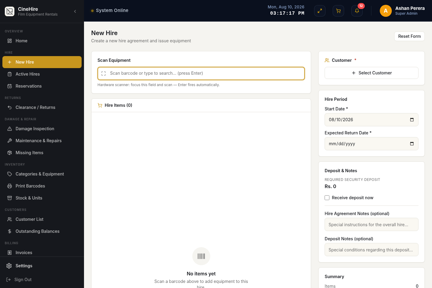 New Hire Creation Workflow