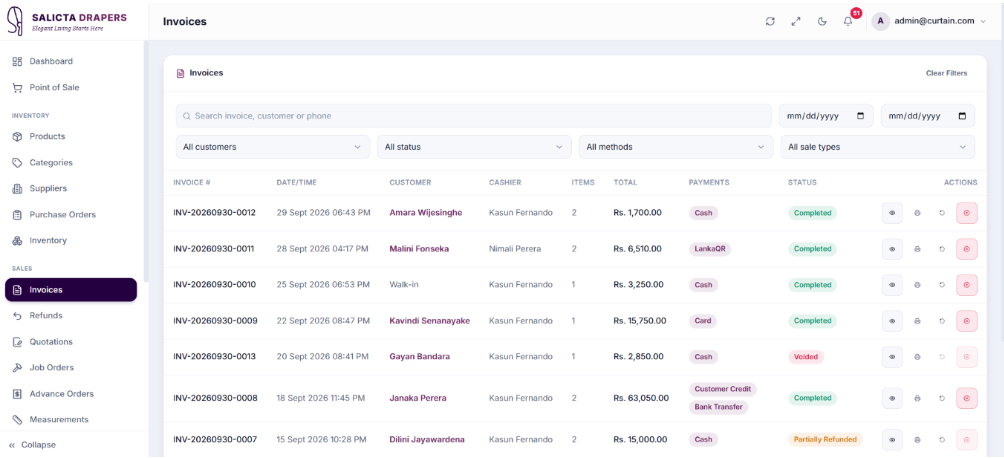 Invoices