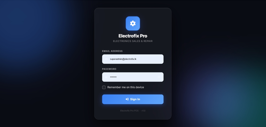 Secure Login & Authentication