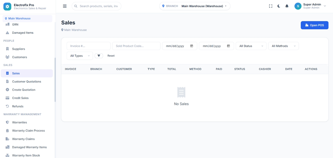 Sales & Quotations Tracking