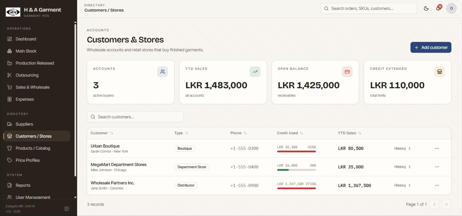 Customer CRM & Loyalty Rewards