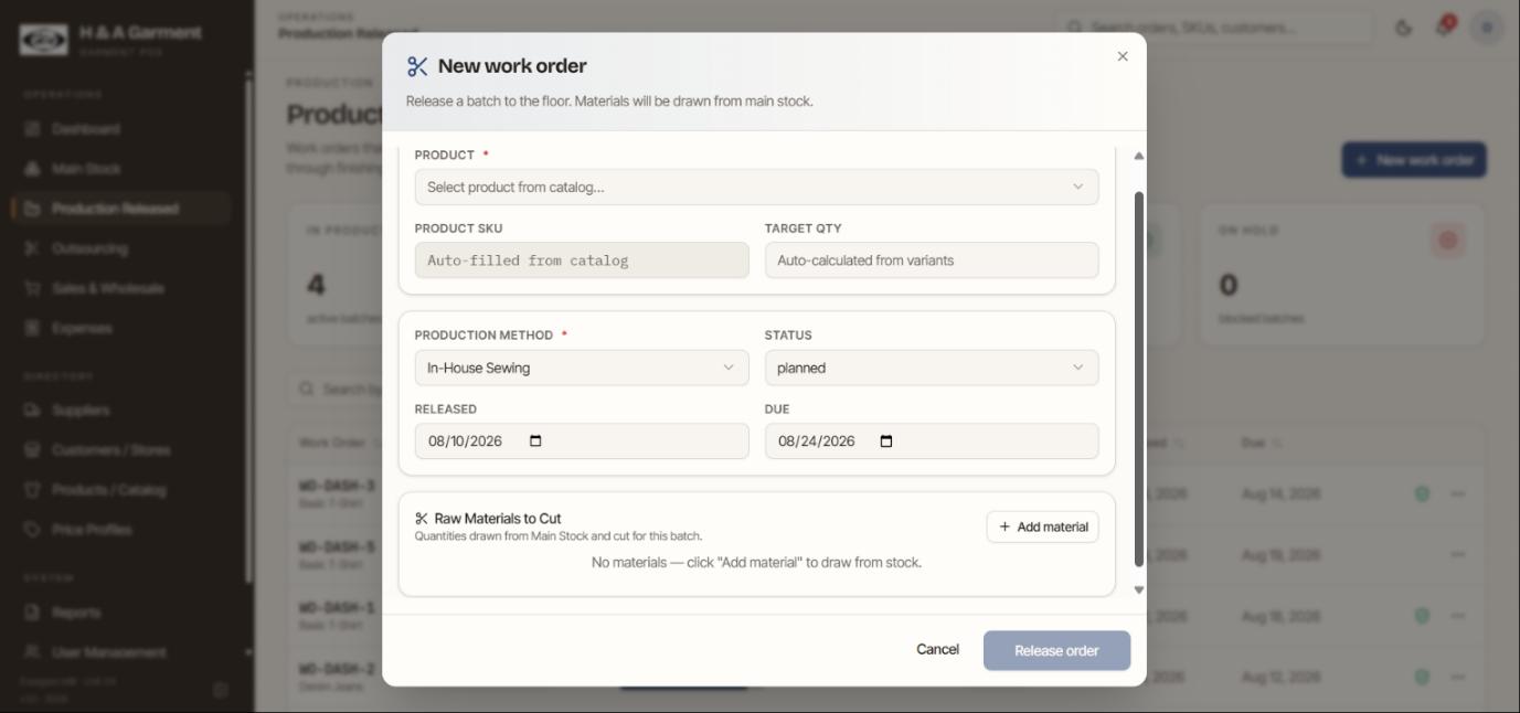 Procurement, Purchase Orders & GRN