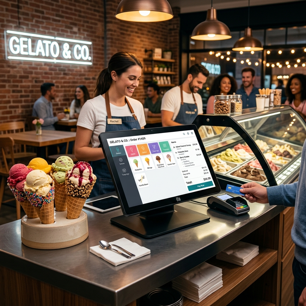 Ice Cream POS & Scoop ERP