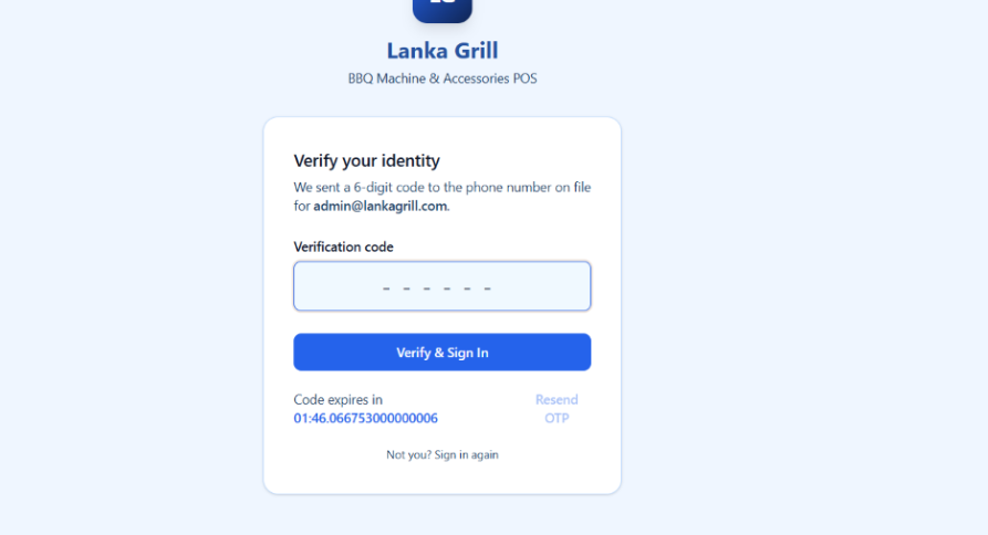 OTP Verification