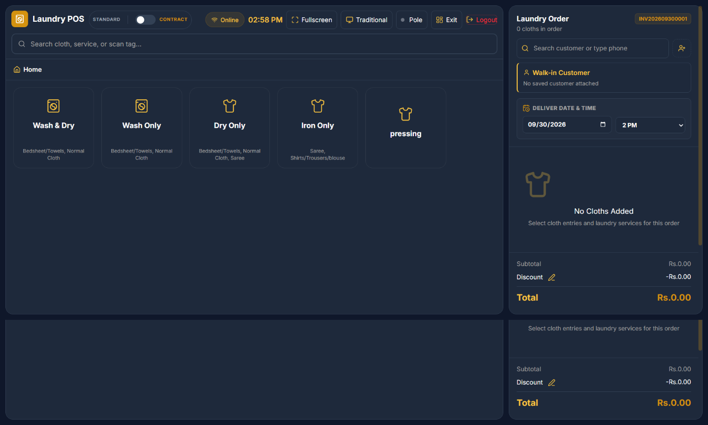 Fast Barcode-Driven Checkout Terminal