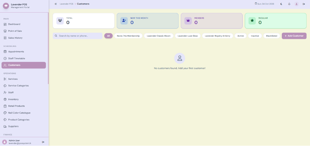 Customer Management